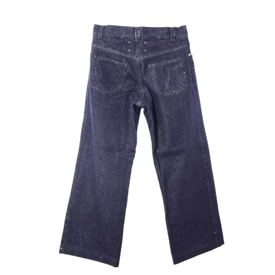 美品 Maison Margiela ダメージ加工 ワイド デニム パンツ 30