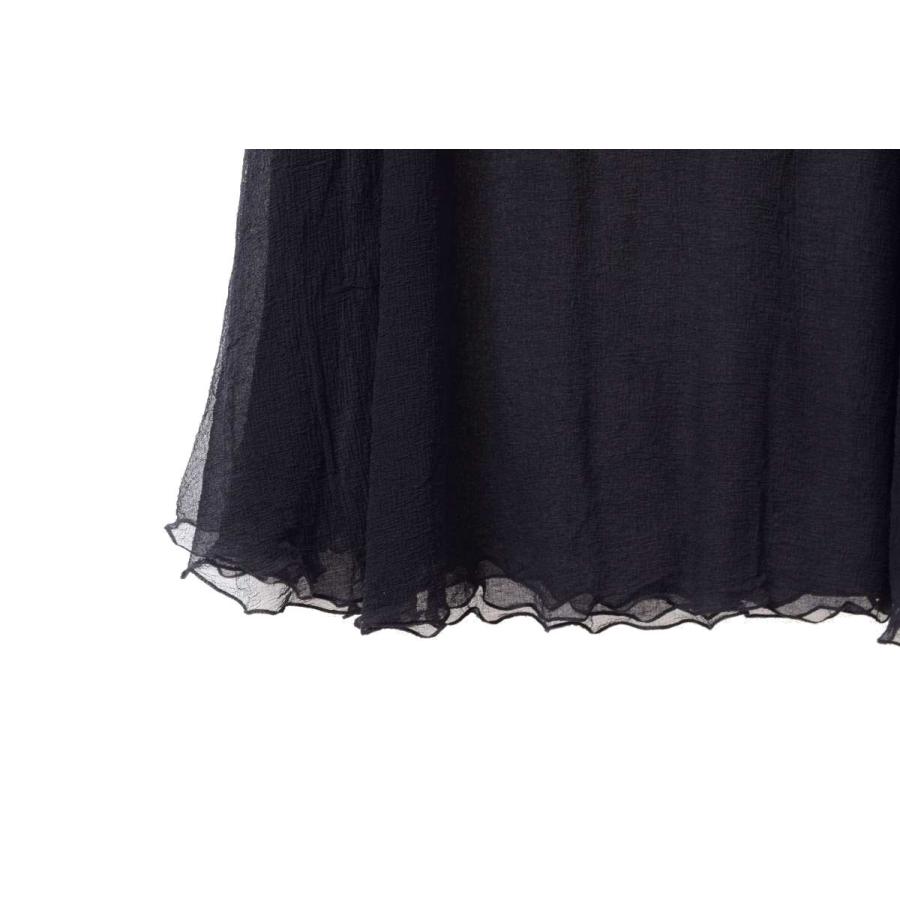 Chloe 美品 シルク ロング スカート - ブラック クロエ KL4CLQUH08