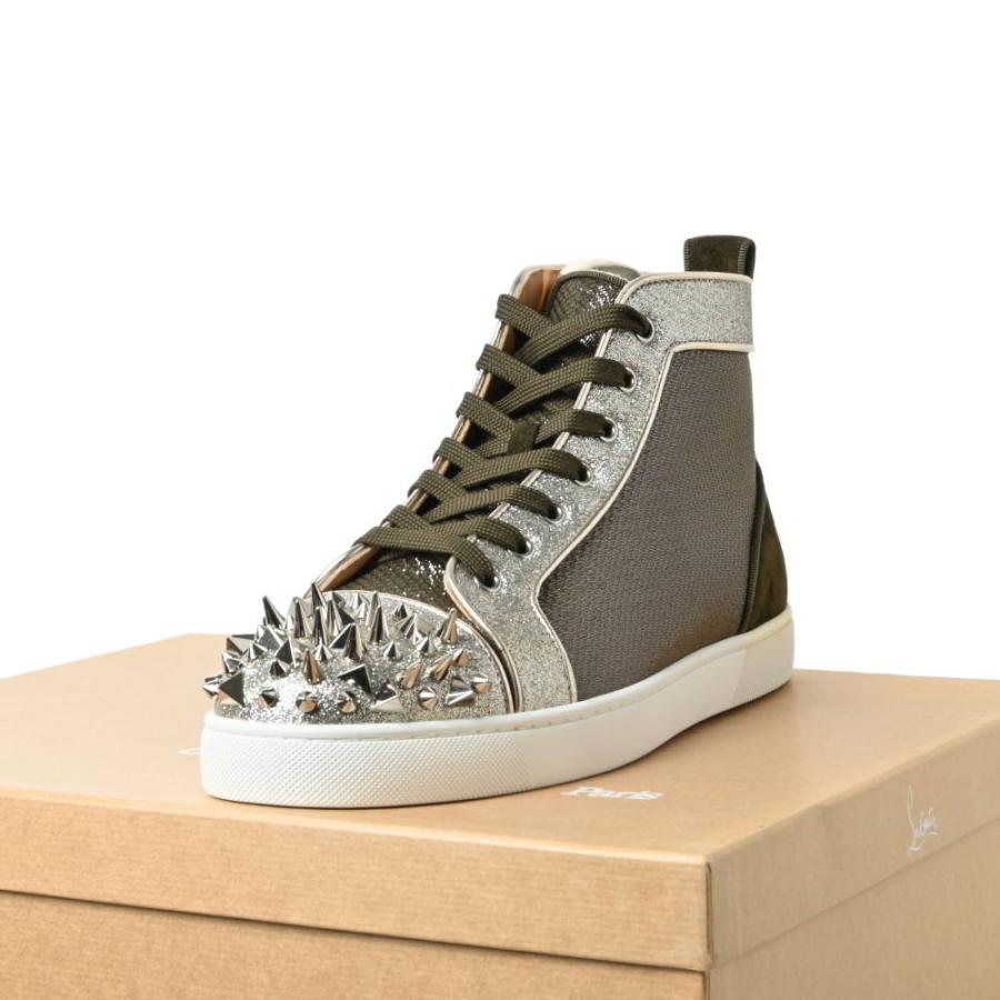 Christian Louboutin 未使用 Lou Pik Orlato グリッター スタッズ  