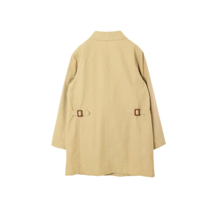BURBERRY Burberry London コットン 比翼 ステンカラーコート 38 