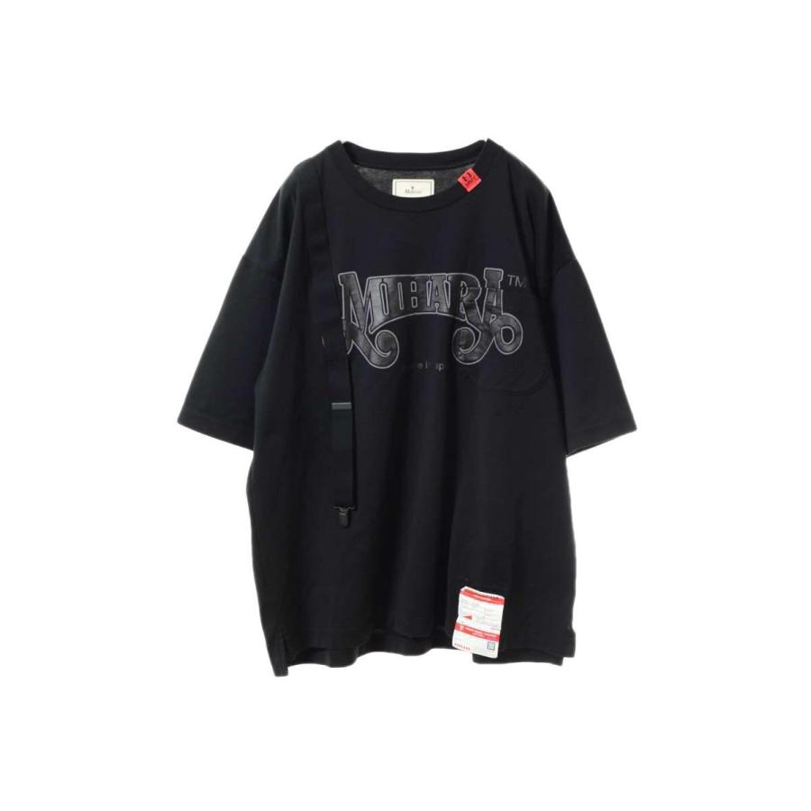 美品 Mihara Yasuhiro ケアラベル プリント オーバーサイズ Tシャツ 48 ブラック ミハラヤスヒロ 1000051877 Cycle Hearts 通販 Yahoo ショッピング