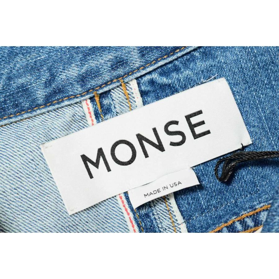 未使用 MONSE インサイドアウト ドッキング デニムジャケット 0 