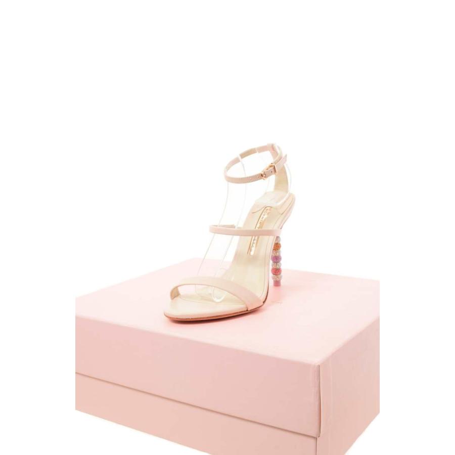 最適な価格 未使用 Sophia Webster Rosalind Sandal ストラップ クリスタル スティレットヒール サンダル 36 23cm ベージュ Kl4cplap33 サンダル Floridapace Gov