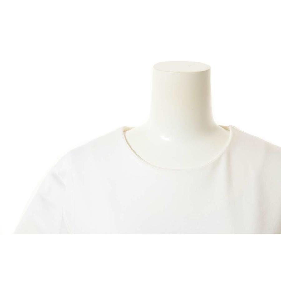 UN3D.（アンスリード） 美品 フェイクレザー ドッキング トップス FREE