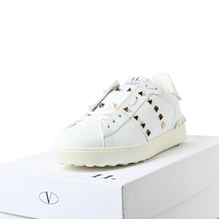 未使用 VALENTINO ロックスタッズ アンタイトルド スニーカー 43/28cm