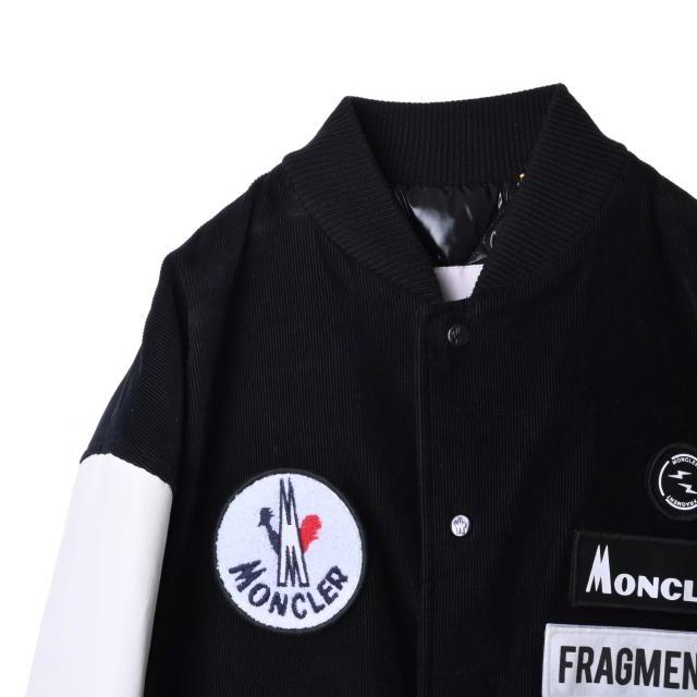 MONCLER 未使用 × FRAGMENT SVEN ダウン スタジャン 2 ブラック MONCLER 未使用 × FRAGMENT SVEN ダウン スタジャン 2 ブラック