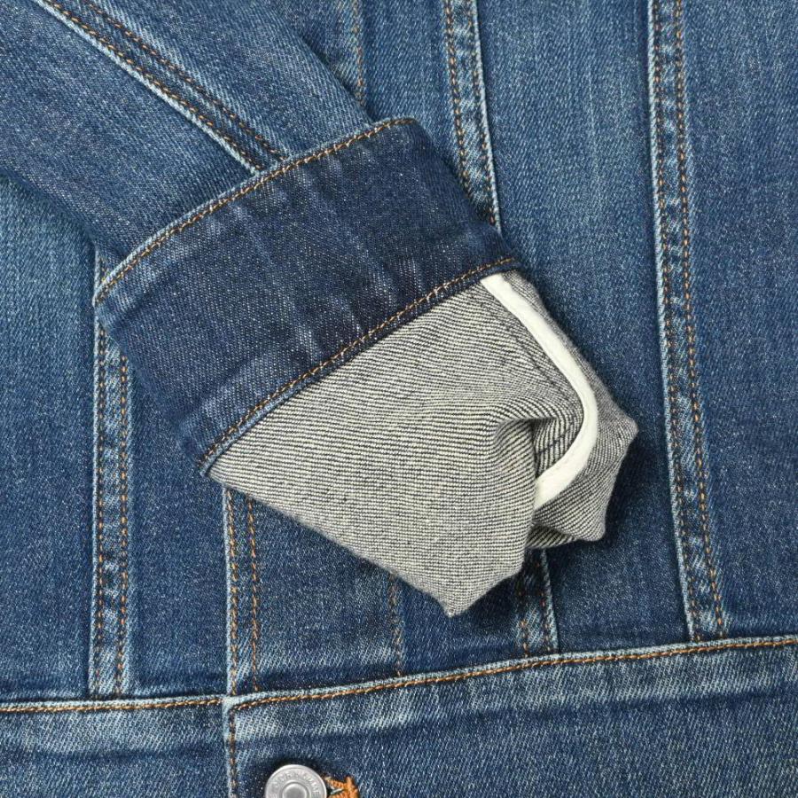 Dior HOMME 美品 ボア デニム ジャケット ブルゾン 44 ブルー