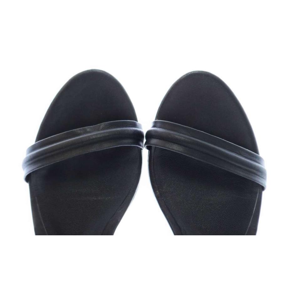 3.1 Phillip Lim MARTINI レザー ストラップ サンダル 35.5 ブラック 