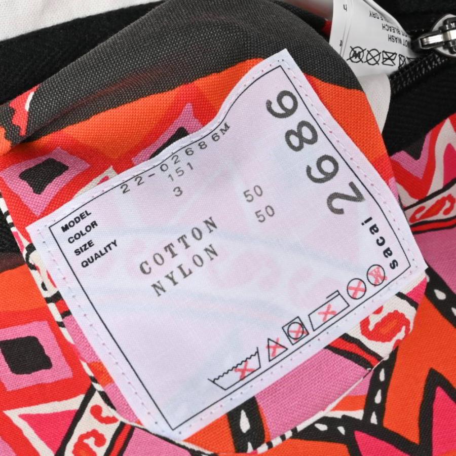sacai サカイ14SS バックオープンシルクジャケット ブルゾン sacai サカイ14SS バックオープンシルクジャケット ブルゾン sacai