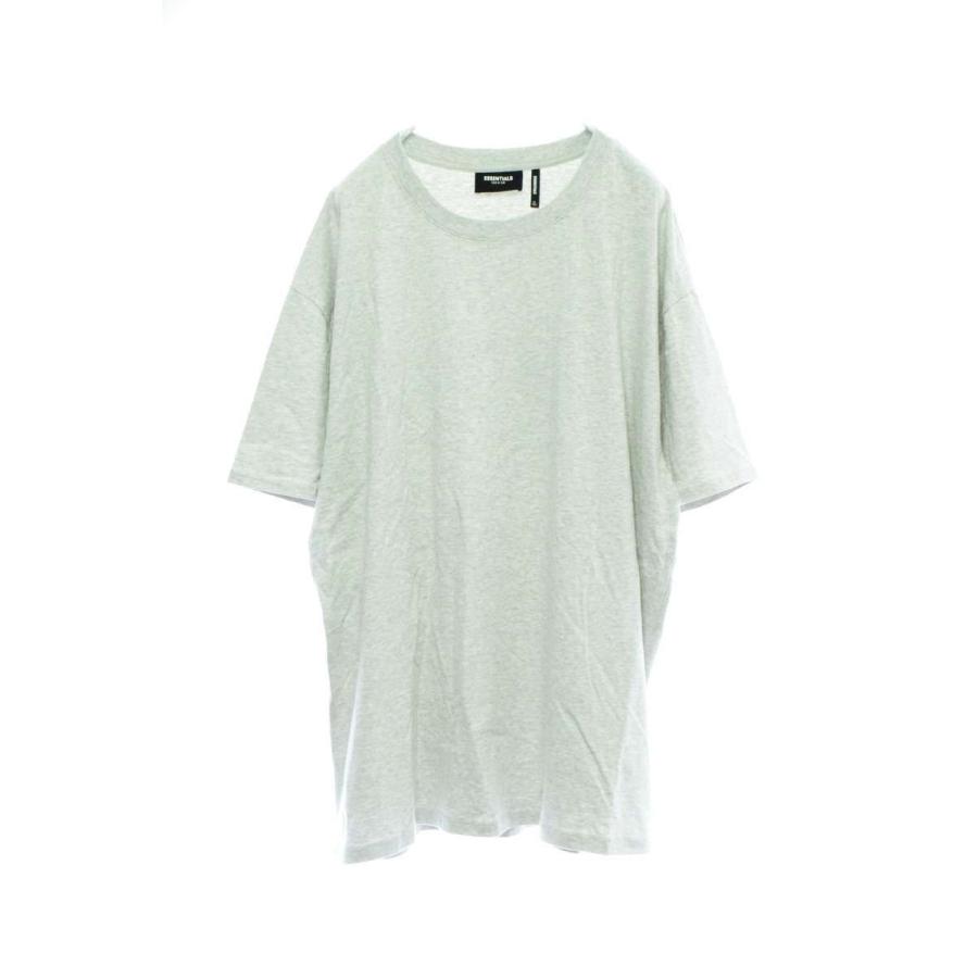 Fear of God ESSENTIAL バックプリント Tシャツ XL グレー フィアオブゴッド KL4C2PSB56｜cyclehearts