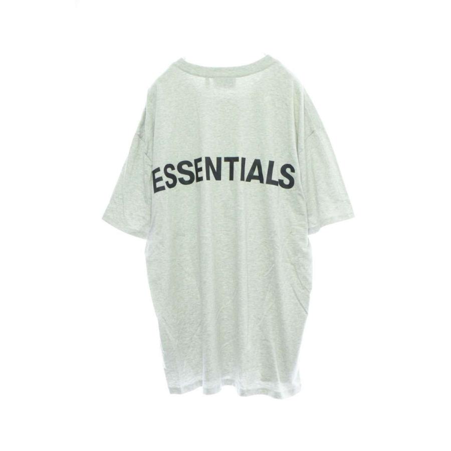 Fear of God ESSENTIAL バックプリント Tシャツ XL グレー フィアオブゴッド KL4C2PSB56｜cyclehearts｜02