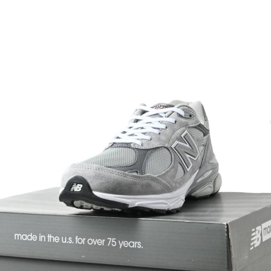 New Balance 未使用 new balance M990 GY3 スエード スニーカー 27.5cm  