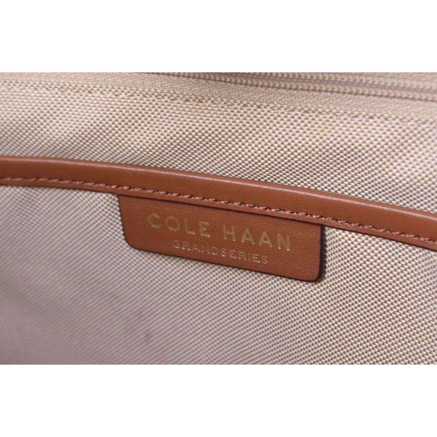 COLE HAAN パーフォレーテッド レザー サッチェル 2way バッグ  