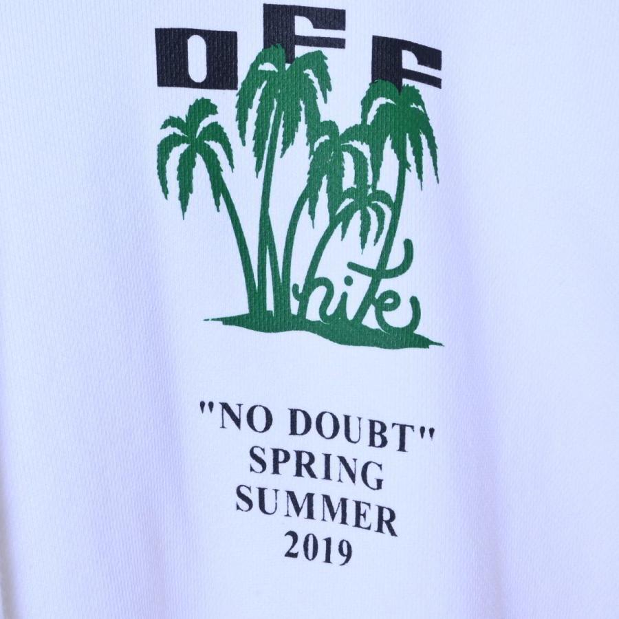 off white（オフホワイト） OFF-WHITE NO DOUBT プリント パーカ S
