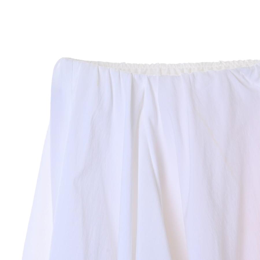 nagonstans ドロスト ボリューム スカート 36 ホワイト ナゴンスタンス  