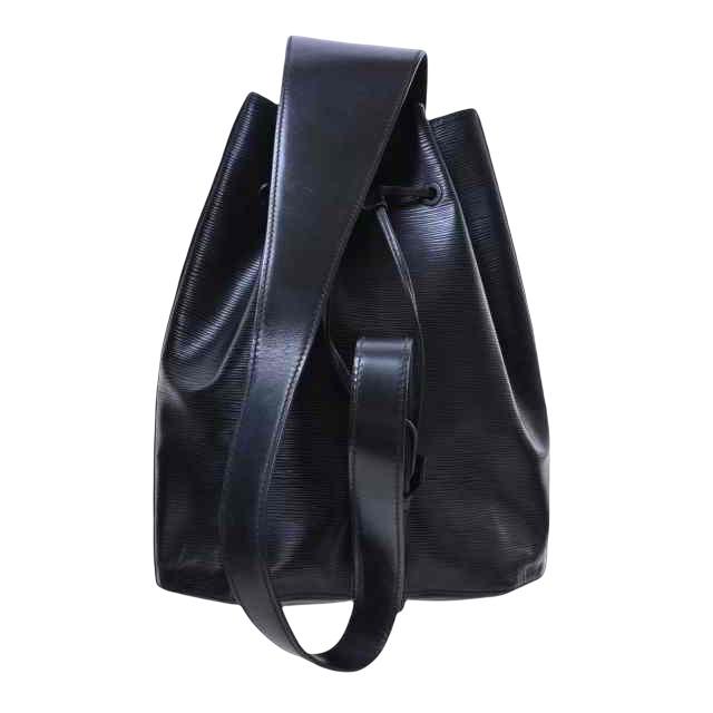 LOUIS VUITTON エピ サックアド ワンショルダー バッグ - ブラック