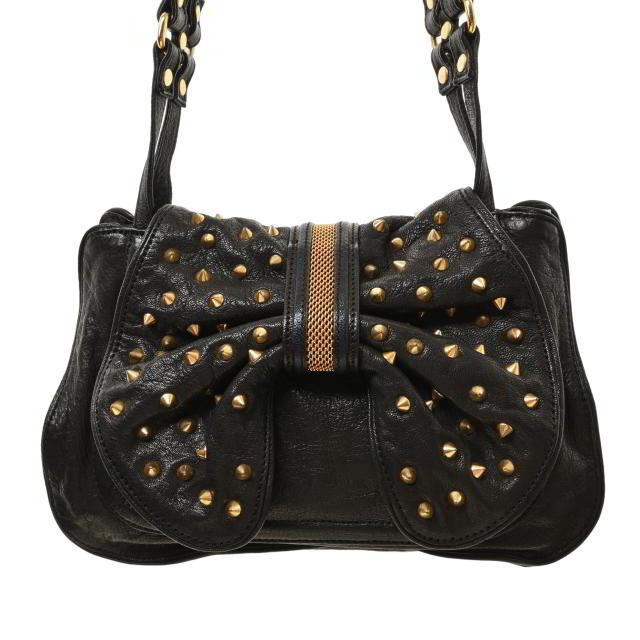 3.1 phillip lim ショルダーバッグ　ブラック 3.1 Phillip Lim ブラックショルダーバッグ ID」ショルダー