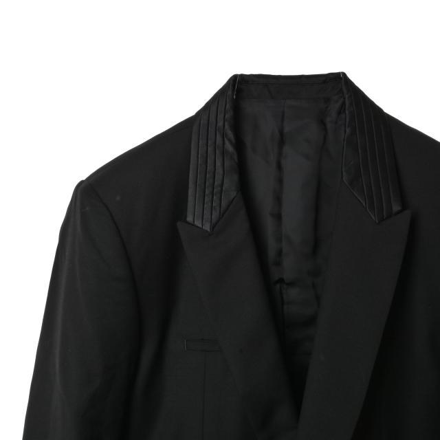 【極美品】UNDERCOVER 再構築 異素材 デザイン テーラードジャケット 極美品】UNDERCOVER 再構築 異素材 デザイン テーラードジャケット