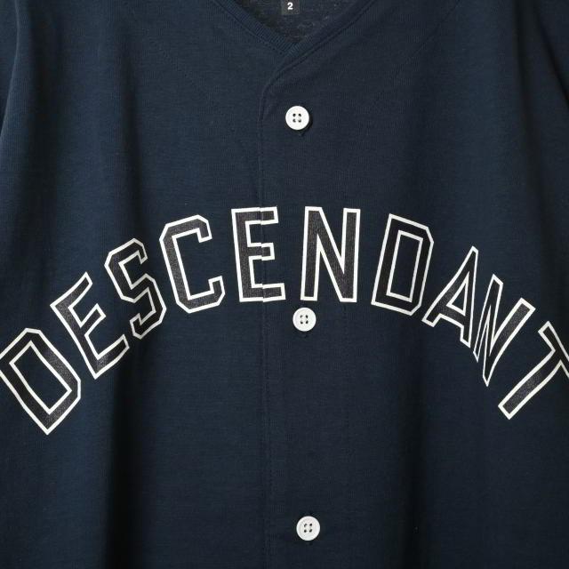DESCENDANT 美品 DESCENDANT BEARS SS ロゴプリント ベースボール