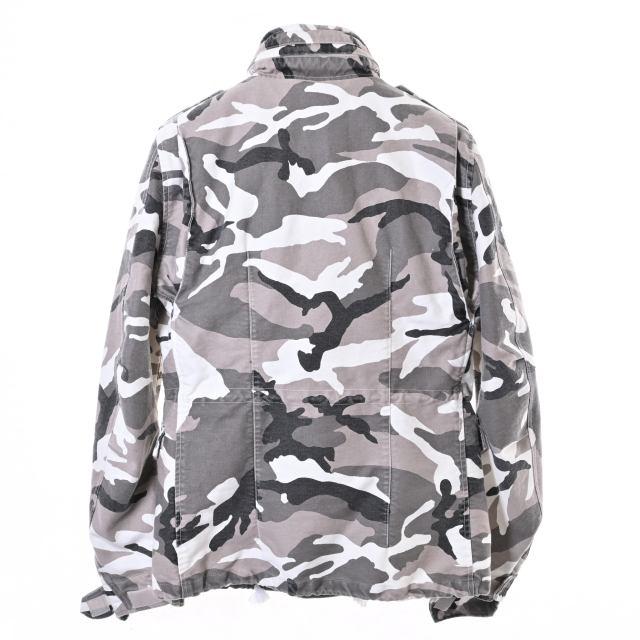 AKM 美品 AKM M-65 COLD WEATHER ボアライナー付 ジャケット S グレー 