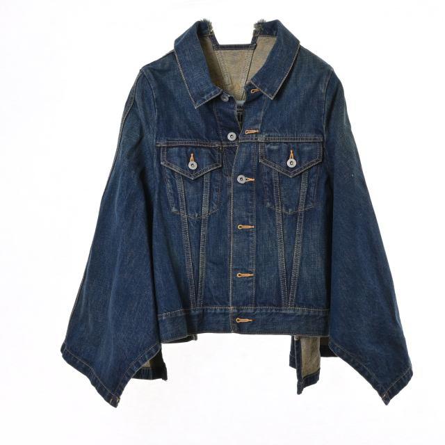 美品 JUNYA WATANABE COMME des GARCONS デニム ポンチョ 美品 JUNYA WATANABE COMME des GARCONS デニム ポンチョ