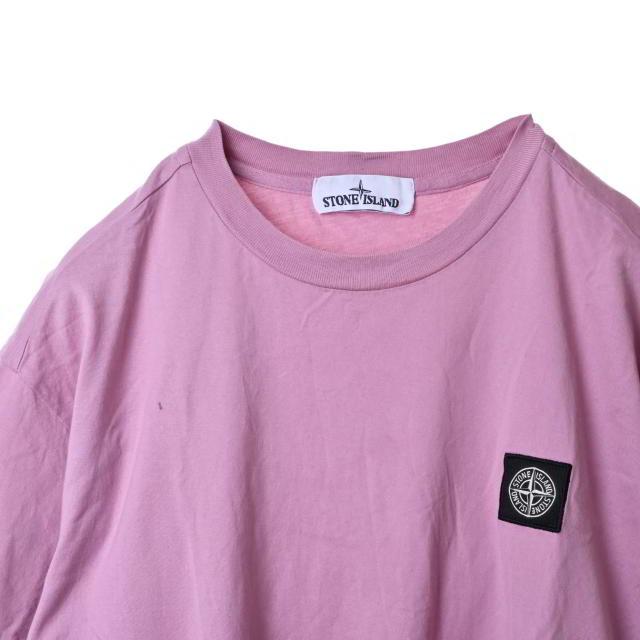 STONE ISLAND パープル 長袖Tシャツ
