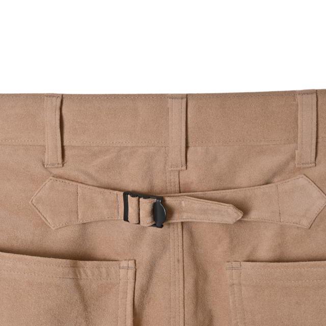 NEAT エコスエード ストレッチ パンツ NEAT（ニート） 未使用 エコスエード ストレッチ パンツ M ベージュ