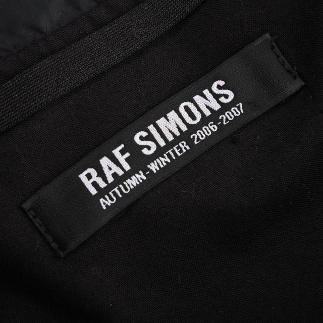 RAF SIMONS 2006-07年AW コレクション ナイロン ジャケット 44 ブラック ラフシモンズ KL4CALB296
