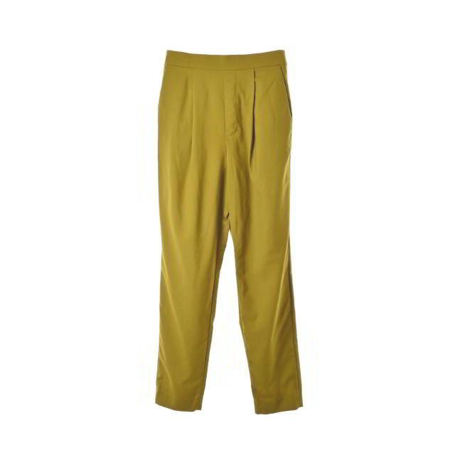 美品 ENFOLD ウールトロ ゴムジョッパーズ パンツ 34 マスタード  