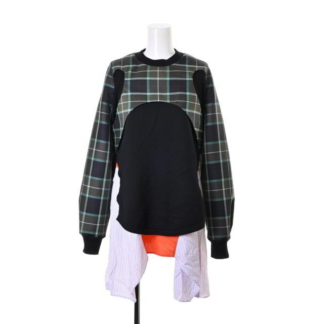 ENFOLD アイボリー コクーンオーバーベスト