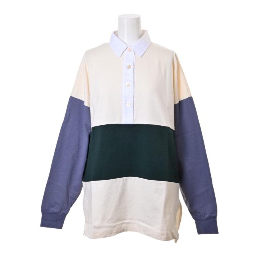 nagonstans マルチカラー ラガーシャツ 38 マルチ ナゴンスタンス  