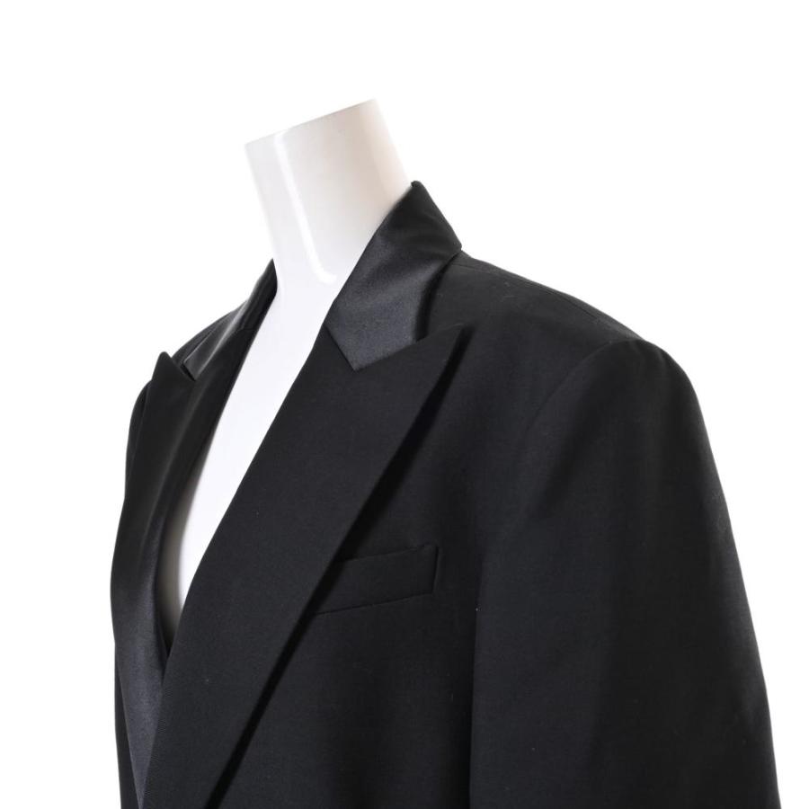 EGERIE 美品 LOEWE 2B ウール テーラード ジャケット 44 ブラック  