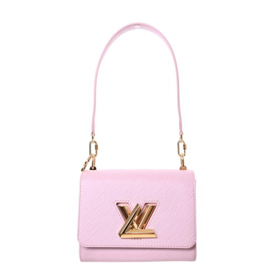美品 LOUIS VUITTON ツイストPM ショルダー バッグ - ピンク ルイ 