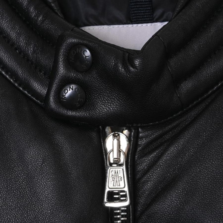 美品 MONCLER GEMOT ラムレザー キルティング ダウンジャケット 3  
