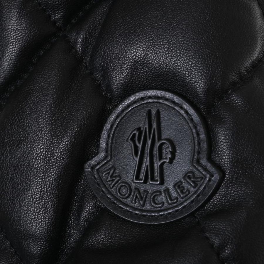 美品 MONCLER GEMOT ラムレザー キルティング ダウンジャケット 3  