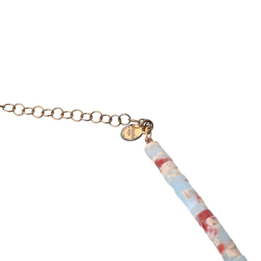 美品 HERMINA ATHENS ビーズ ネックレス ONE SIZE マルチ ヘルミーナ 