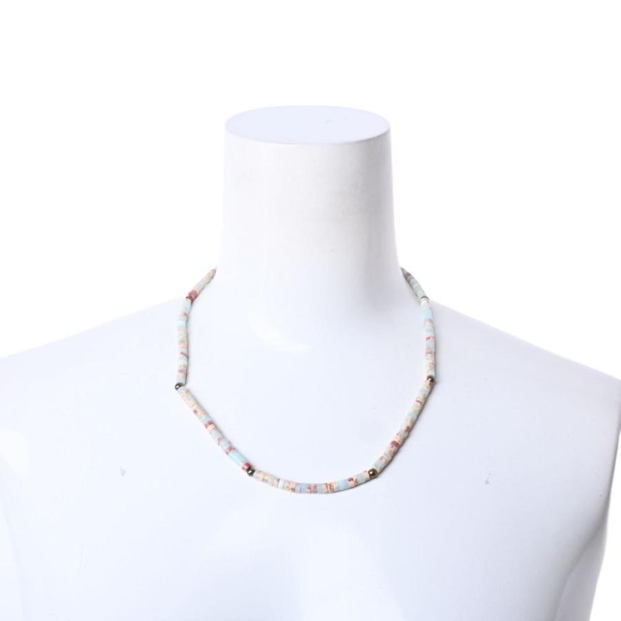 美品 HERMINA ATHENS ビーズ ネックレス ONE SIZE マルチ ヘルミーナ 
