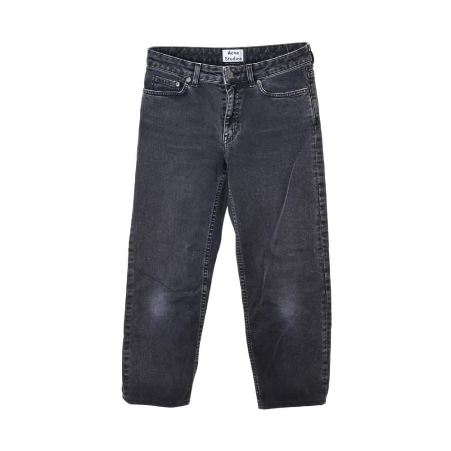 美品 ACNE STUDIOS ROW USED NOIR ストレッチ デニムパンツ 24 