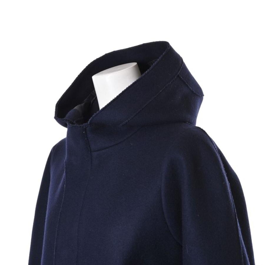 ACNE STUDIOS MILTON ウール ジップアップ コート 46 ネイビー アクネ 