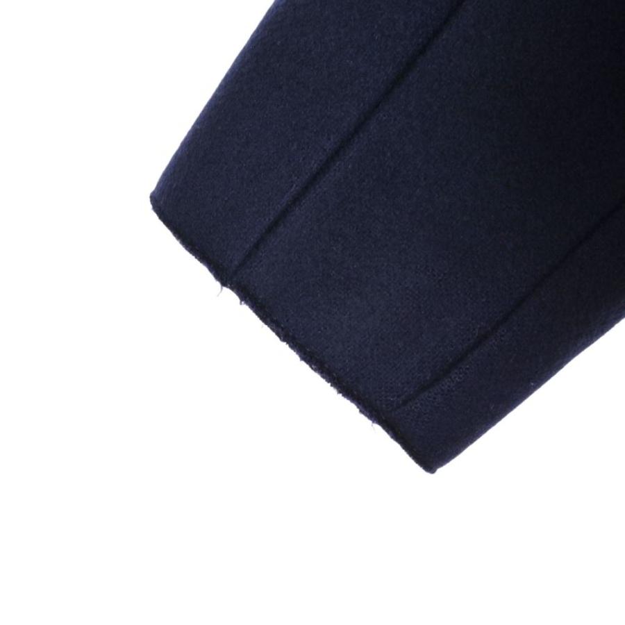 ACNE STUDIOS MILTON ウール ジップアップ コート 46 ネイビー アクネ 