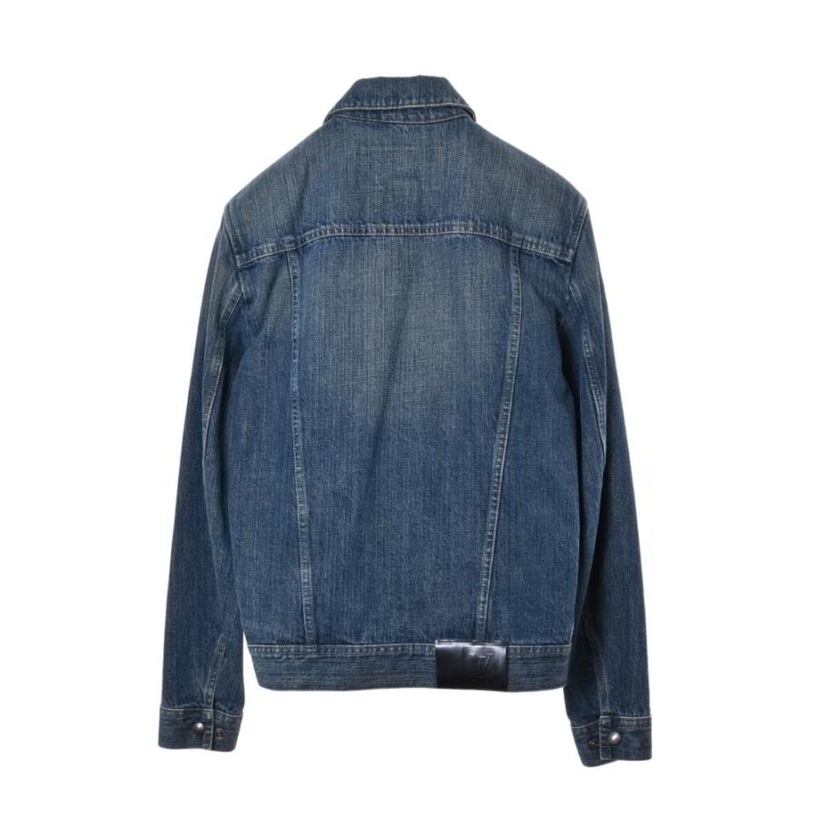 美品 LOUIS VUITTON 内ファー コットン デニム ジャケット 46 