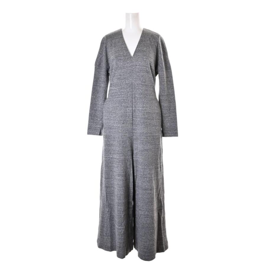 ナゴンスタンス　オールインワン　グレー　Mサイズ　ウール 美品 ナゴンスタンス nagonstans オーバーオール ウール グレー M