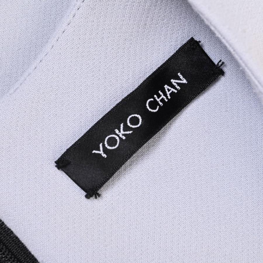 YOKO CHAN（ヨーコチャン） スリットネック ノースリーブ ワンピース