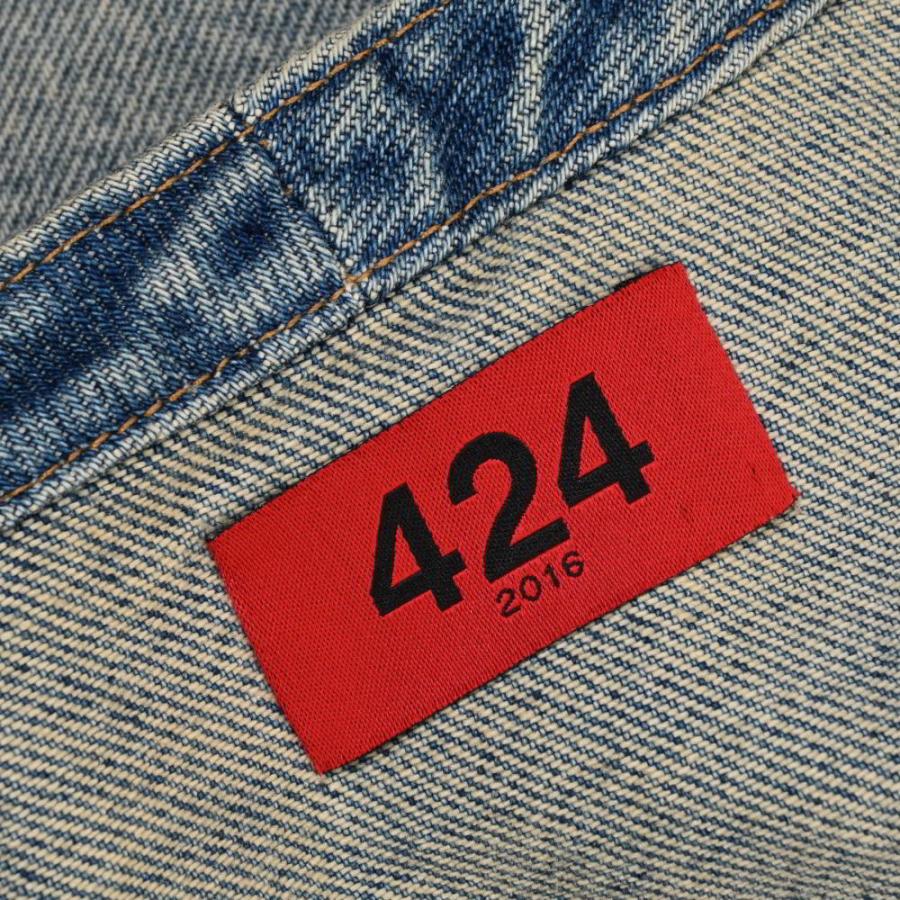 美品 424 - FourTwoFour on Fairfax KIMONO デニム ジャケット S 