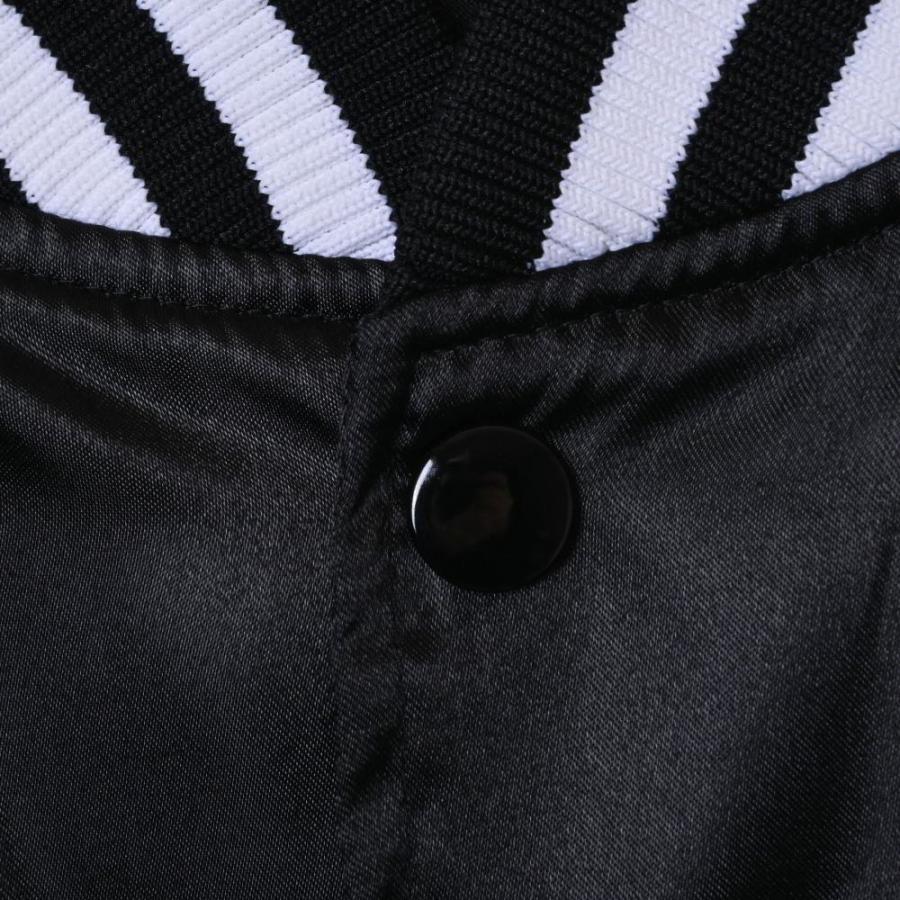 GOODENOUGH 美品 リバーシブル ヴァーシティ ジャケット S ブラック 