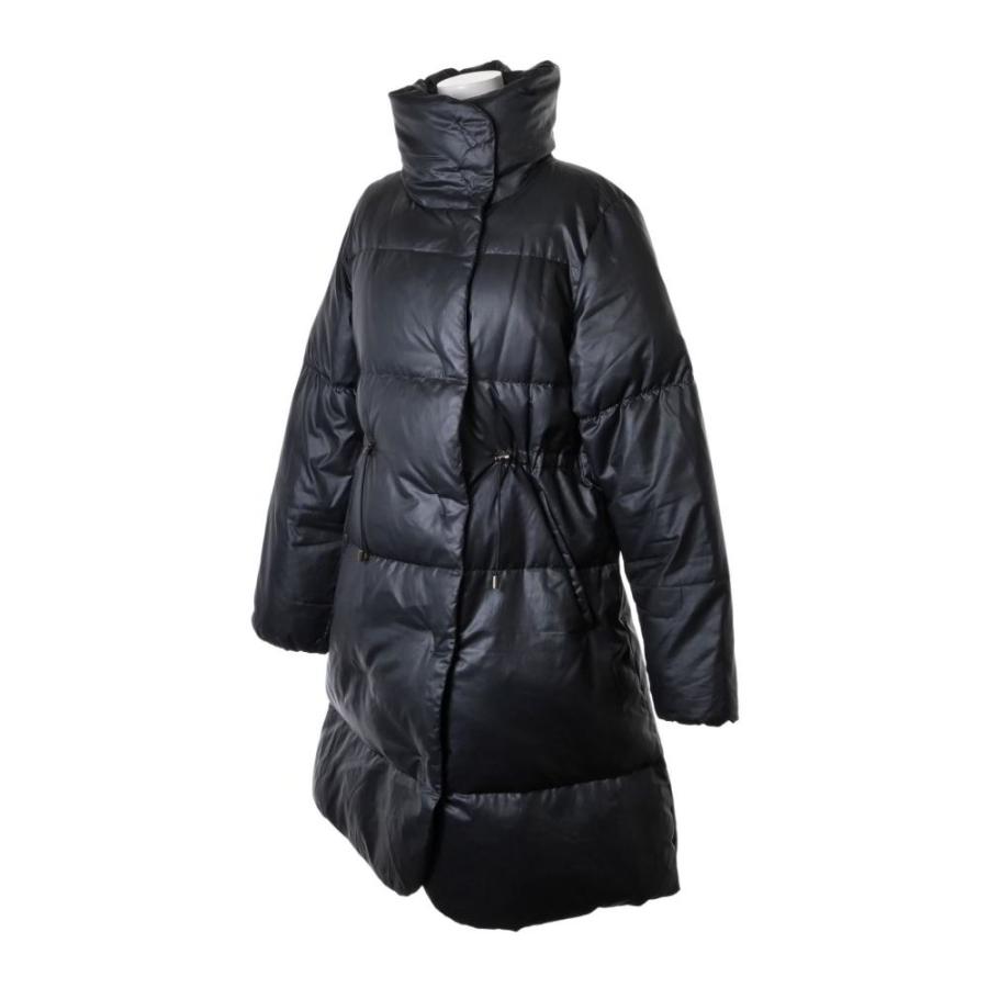 theory OPAQUE ロング ダウンコート S ブラック セオリー KL4BKACK11  