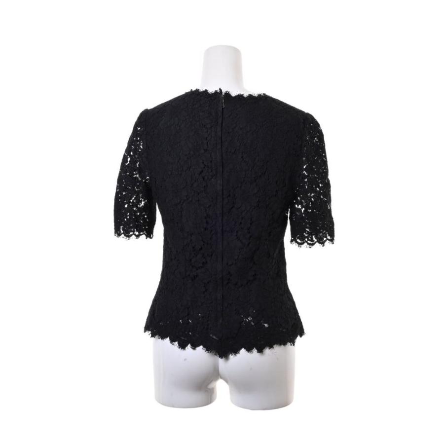 DOLCE&GABBANA レースキャミソール 黒 42