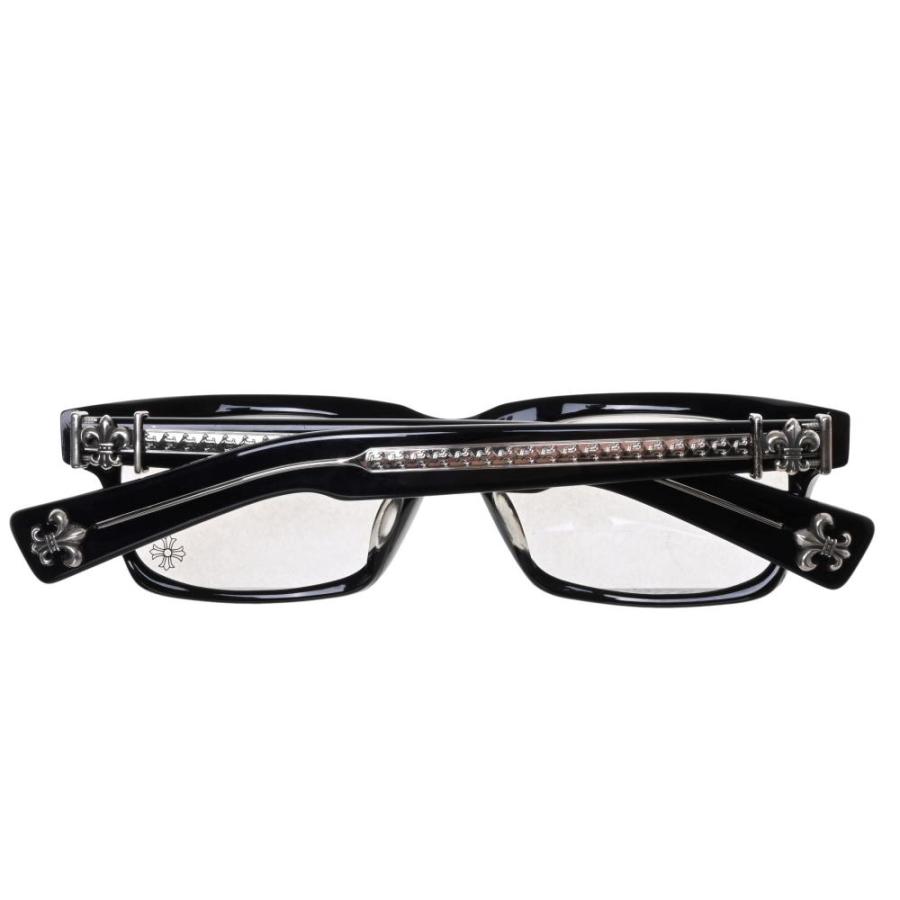 CHROME HEARTS 美品 SPLAT-A BSフレア 眼鏡 サングラス 55 17 ブラック  