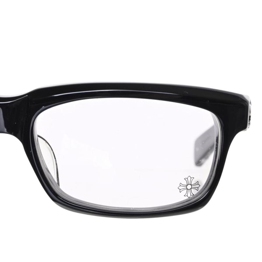 CHROME HEARTS 美品 SPLAT-A BSフレア 眼鏡 サングラス 55 17 ブラック  