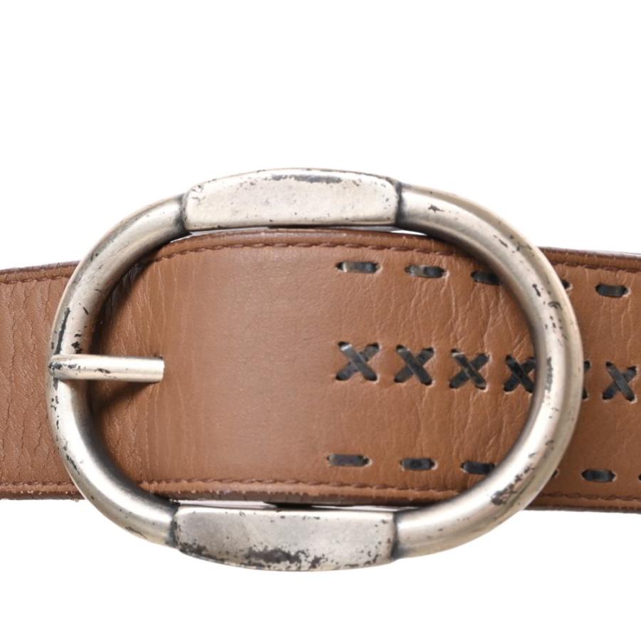 BOTTEGA VENETA 編み込み レザーベルト 90cm ブラウン ボッテガ BOTTEGA VENETA 編み込み レザーベルト 90cm ブラウン ボッテガ